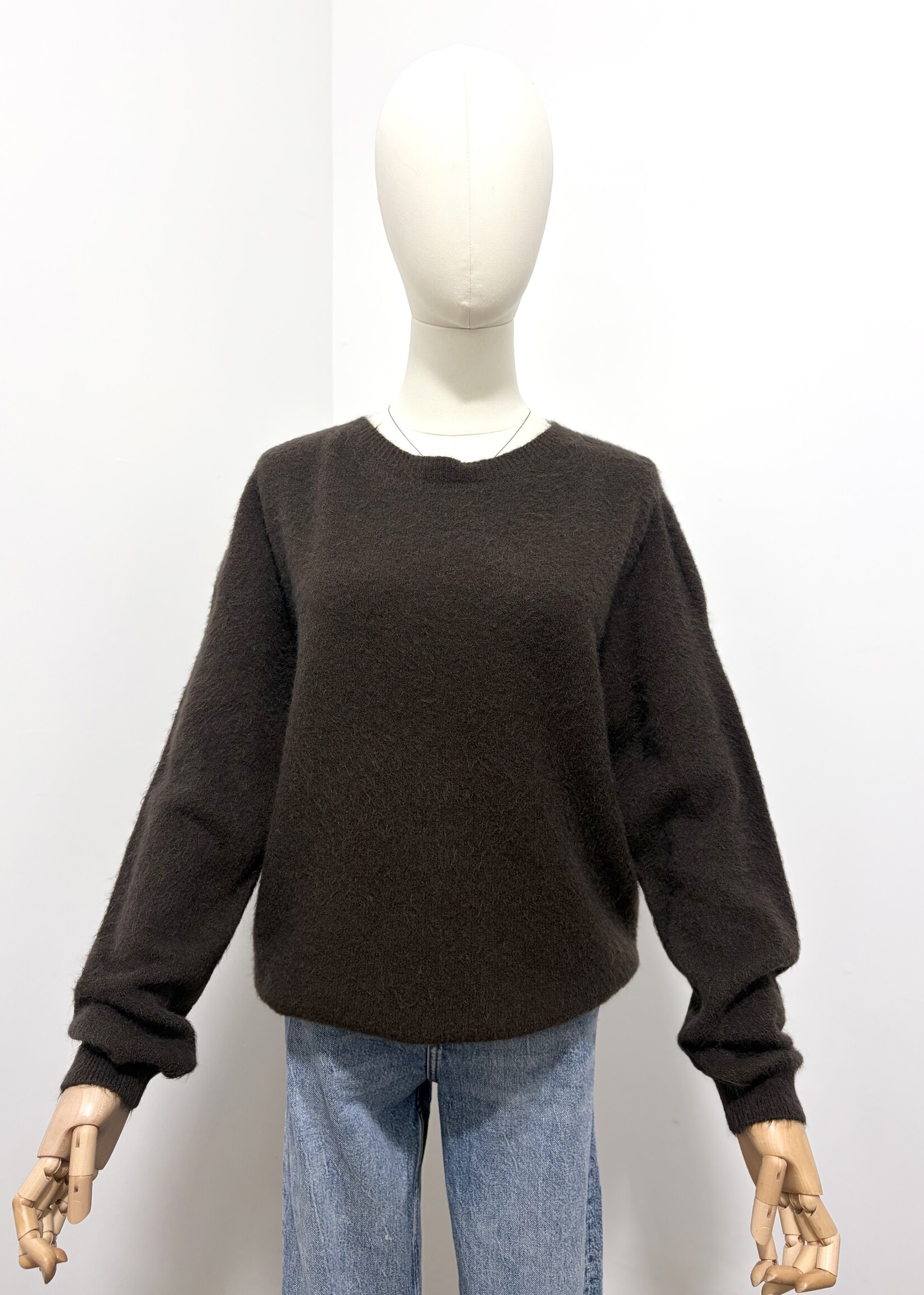 BROWN GWEN KNIT