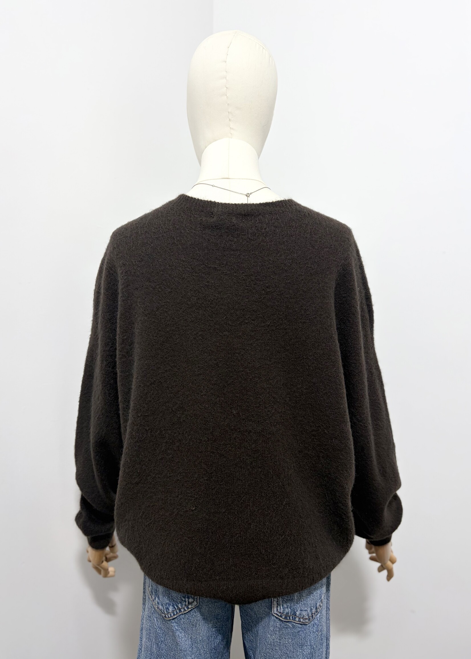 BROWN GWEN KNIT