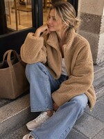 TEDDY CAMEL JACKET one size