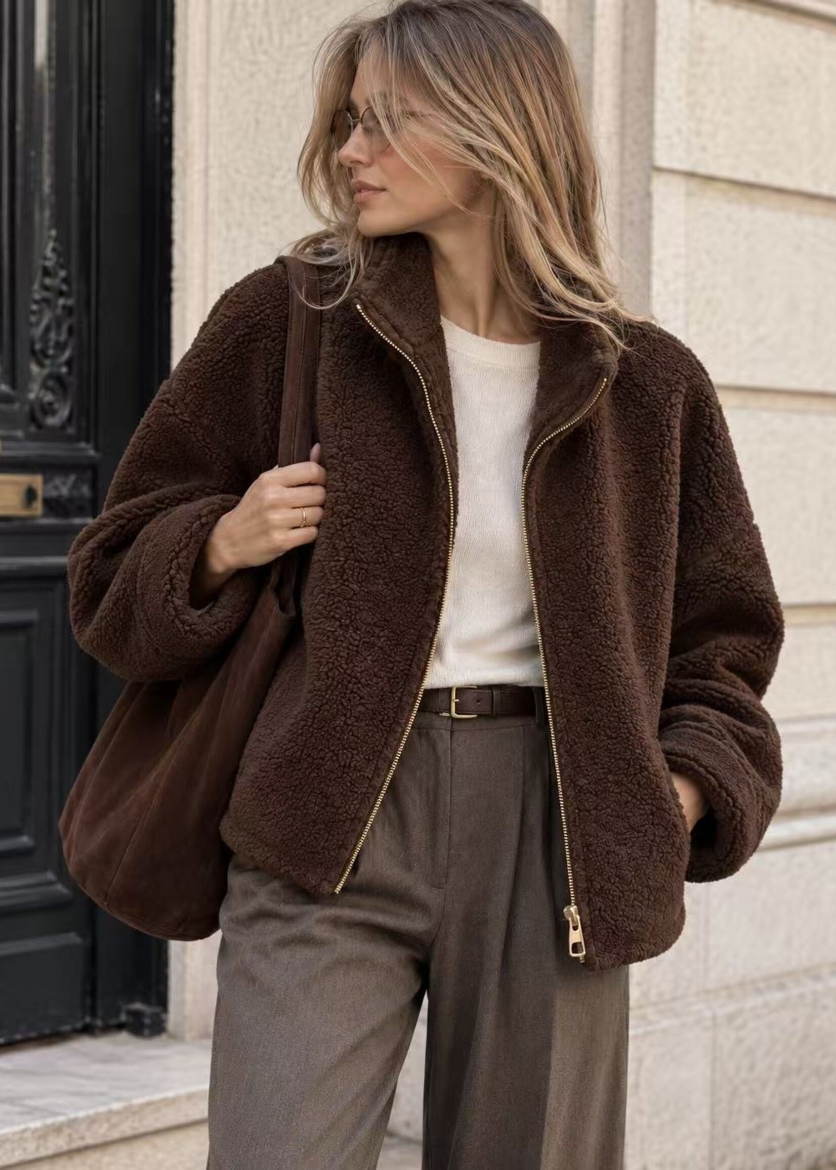 TEDDY BROWN JACKET