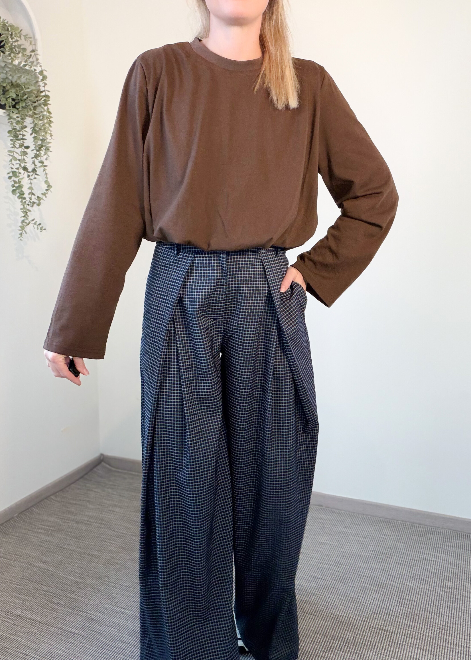 SHELL BROWN TOP
