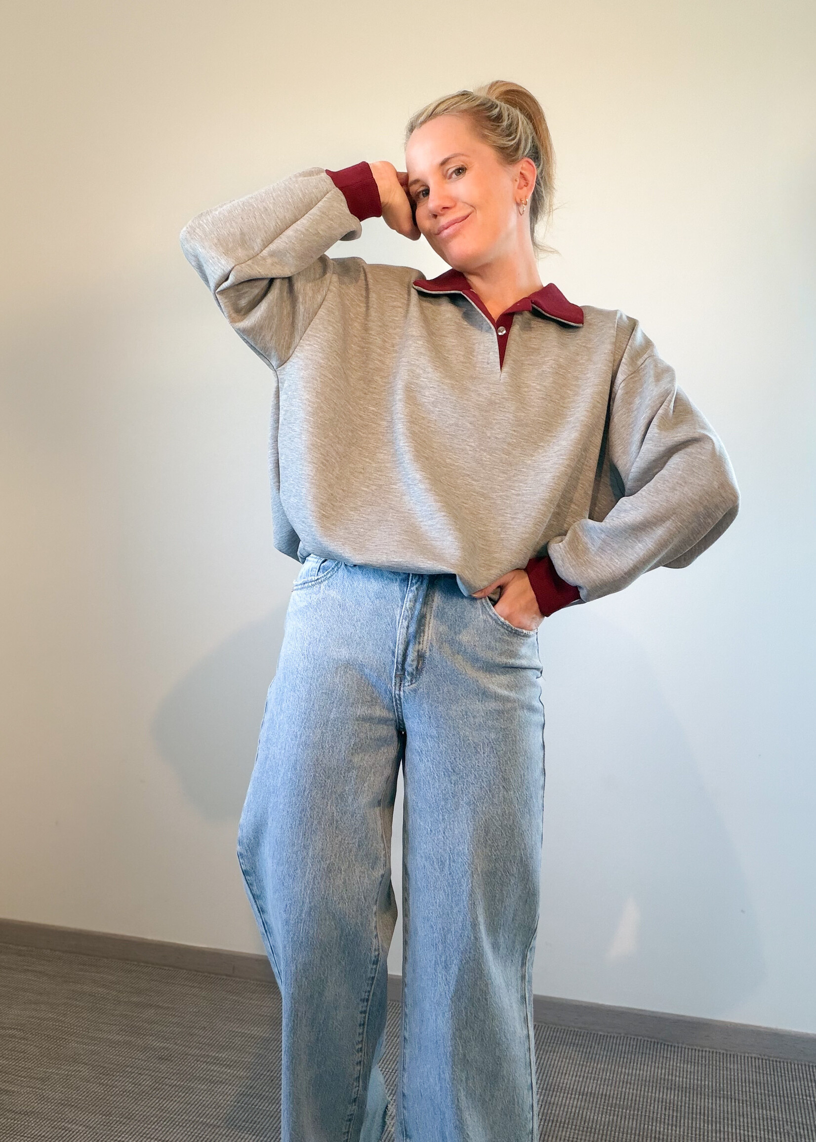 MIlLIE SWEATER GREY