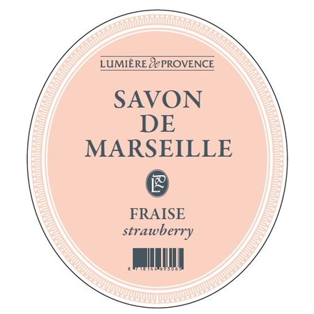 Savon de Marseille in de geur aardbeien