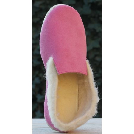 Roze Charentaise pantoffels