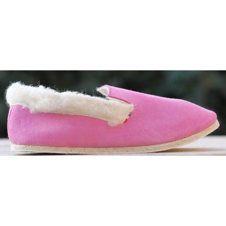 Roze Charentaise pantoffels