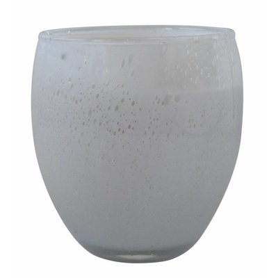 Geurkaars Perle  wit L