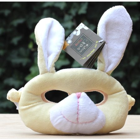 Pluche konijnenmasker