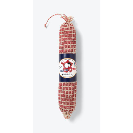 Gebreide worst saucisson de Paris