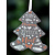 Hanger kerstboom grijs