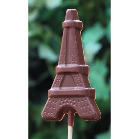 Chocoladelollie Eiffeltoren melkchocolade