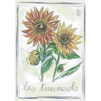 Lumière de Provence Print zonnebloem