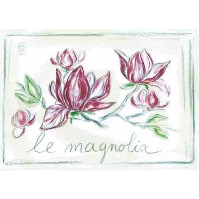 Print magnolia