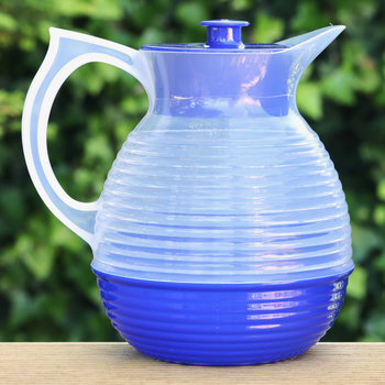 La Carafe Retro karaf blauw