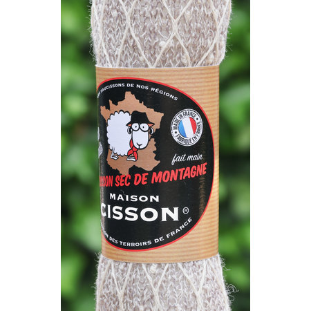 Gebreide worst saucisson sec de montagne