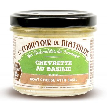 Le Comptoir de Mathilde Geitenkaas met basilicum