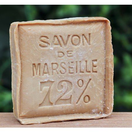 Plak Savon de Marseille met antiek stempel