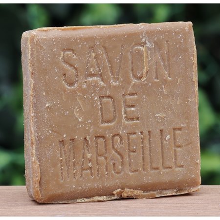 Plak Savon de Marseille met antiek stempel