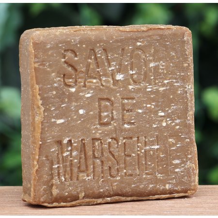 Plak Savon de Marseille met antiek stempel