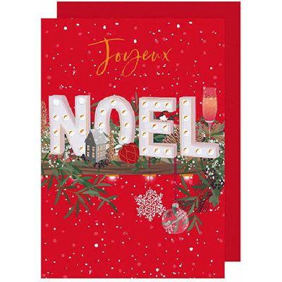 Franse kerstkaart