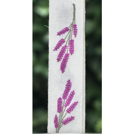 Lint lavendel kleur ecru