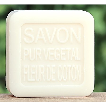 Blik met vier Marseillezepen Savon