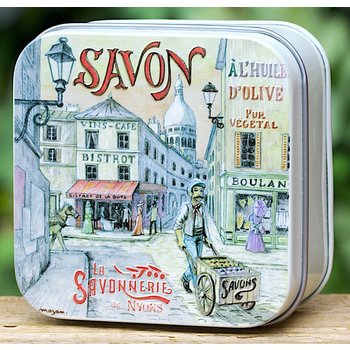 Savonnerie de Nyons Blikje zeep Montmartre