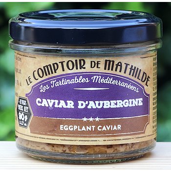 Le Comptoir de Mathilde Tapenade aubergine