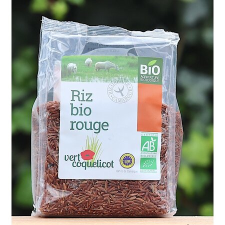Biologische rode rijst