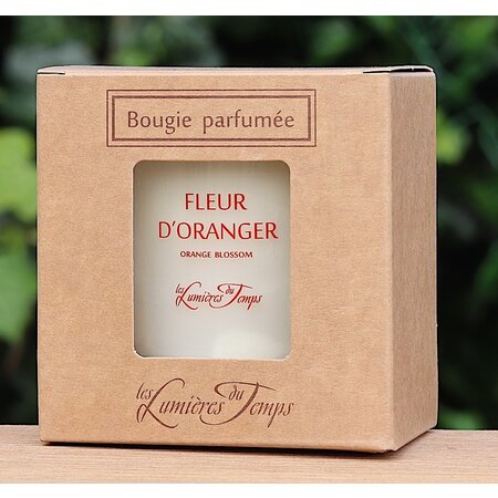 Geparfumeerde kaars fleur d'oranger