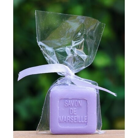 Gastenzeepjes Savon de Marseille lavendel per 48