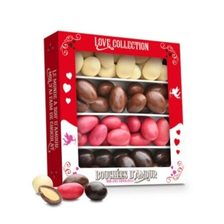 Doosje chocolade love collection