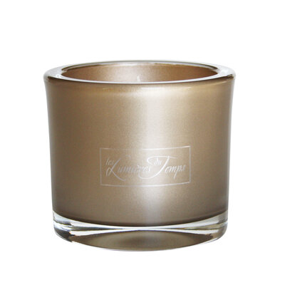 Kaars goud glas  S