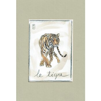 Lumière de Provence Print tijger