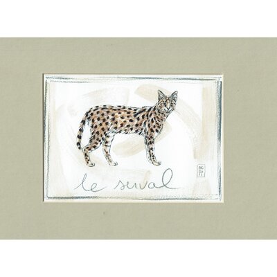 Print serval