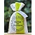 Herbes de Provence in groene stoffen zak