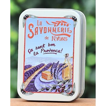 Savonnerie de Nyons Blik zeep groot Savon