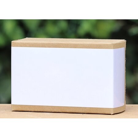 Zeep kiezelsteen met eigen naam