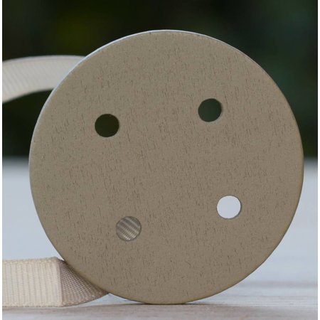 Embrasse "bouton" taupe