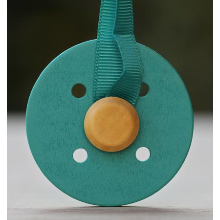 Embrasse "bouton" turquoise