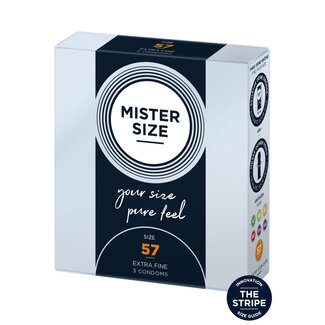 Mister Size 57mm Condoms 3pcs