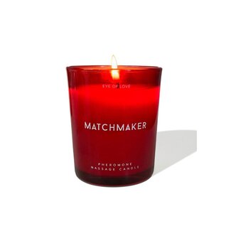 Matchmaker Pheromone Massage Candle Red