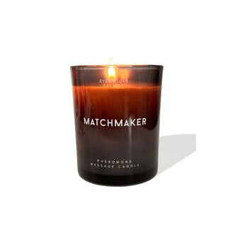 Matchmaker Pheromone Massage Candle Black