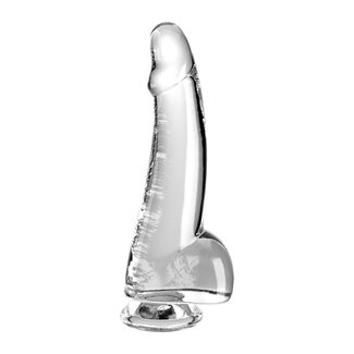 Pipedream King Cock Clear 7.5' Balls