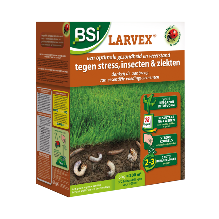 BSi BSi Larvex engerlingen en emelten - 6 kg voor 200 m² m