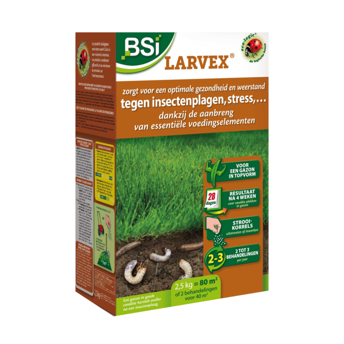BSi BSi Larvex - engerlingen en emelten - 2,5 kg voor 100 m²