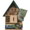 Buzzy Bird Nature Bijen- en Insectenhotel  + Wilde bloemenmengsel 25 gram