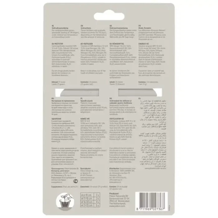 Pokon Pokon Groene Plantstaafjes - voor kamerplanten - 24 stuks