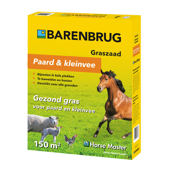 Barenbrug Barenbrug Horsemaster - Paard en kleinvee graszaad - 1,5 kg