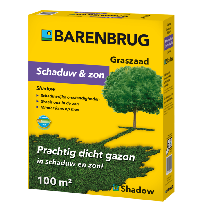 Barenbrug Barenbrug Schaduw & Zon graszaad - 2 kg