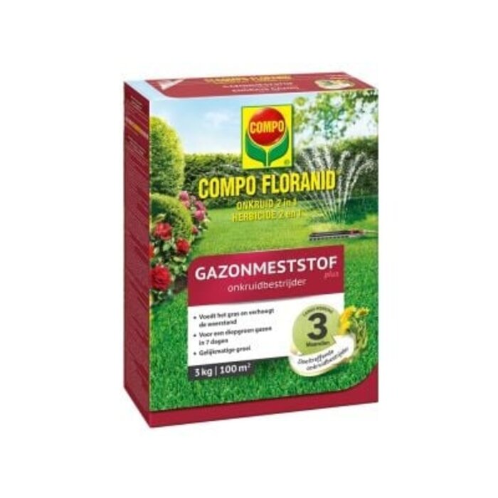 Compo Compo Floranid - onkruid 2 in 1 - tot 100 m²